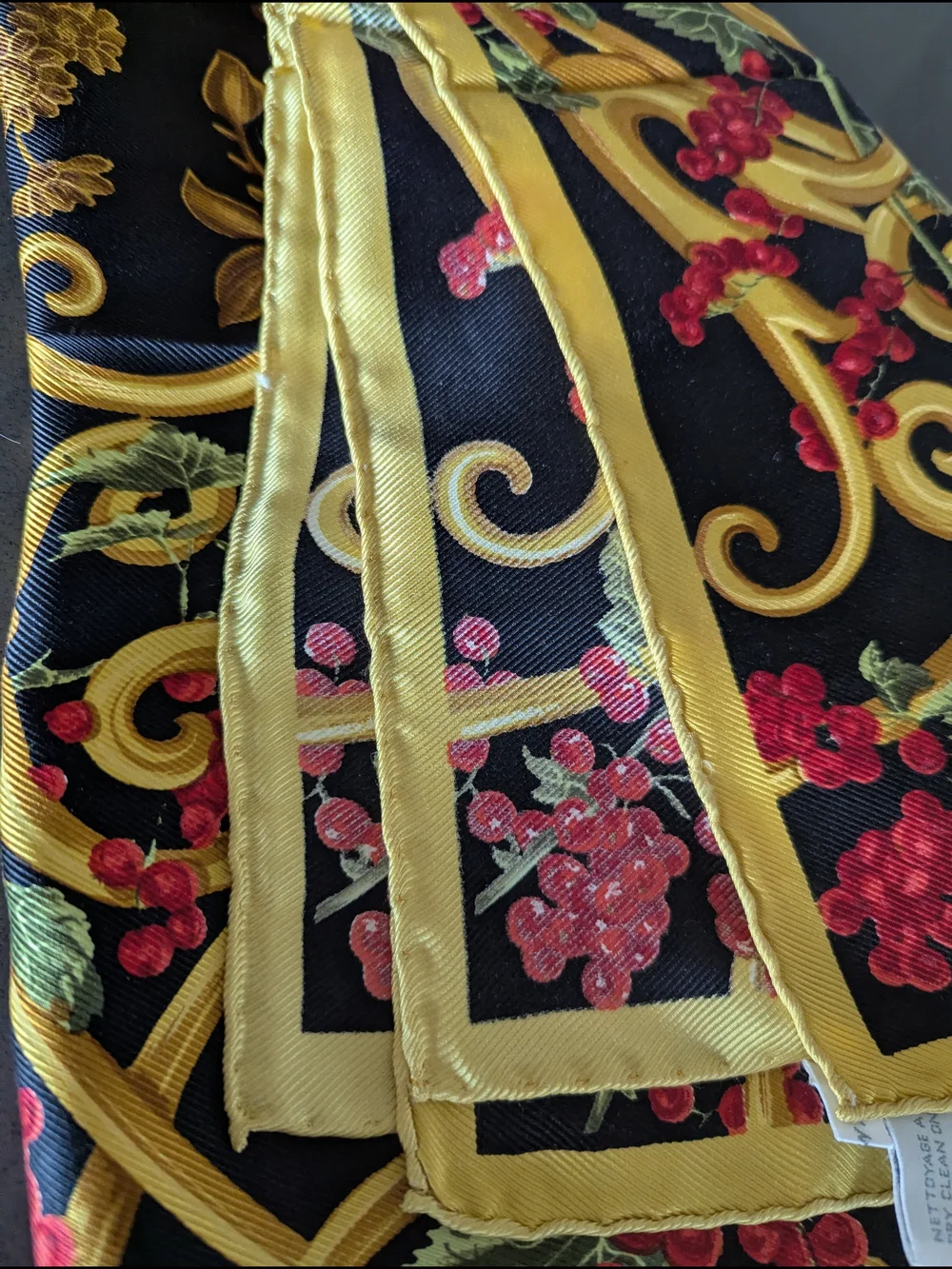 Dior Silk Scarf Vintage